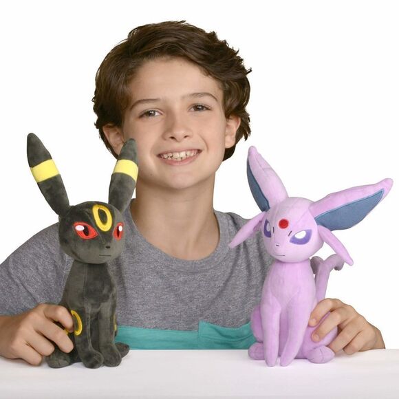 Pokemon 8" Espeon & Umbreon Plush 2-Pack - Officially Licensed - Eevee Evolutio - Picture 6 of 15